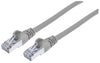 Cavo di rete Patch in Rame Schermato Cat. 5e Grigio F/UTP 3 metri