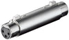 Adattatore XLR Cannon Femmina/Femmina