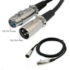 Cavo prolunga XLR Cannon 6 mt. col. Nero