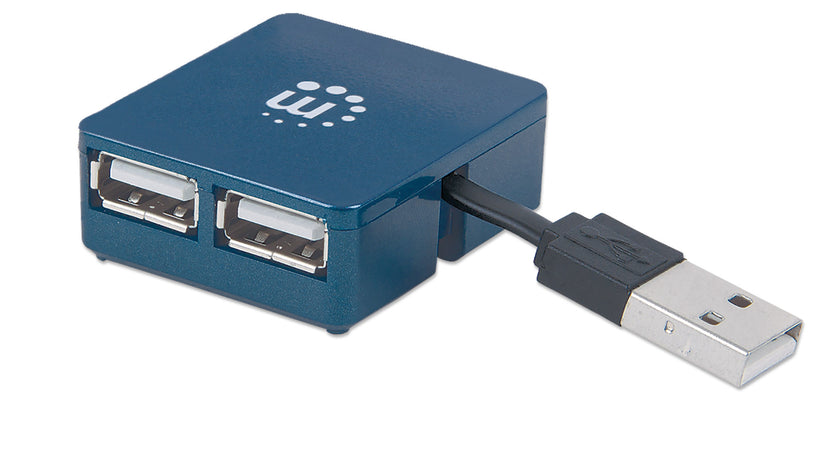 Micro USB Hub 2.0 4 porte, attivo