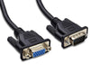 Cavo prolunga monitor SVGA standard M/F 3,0 mt NERO