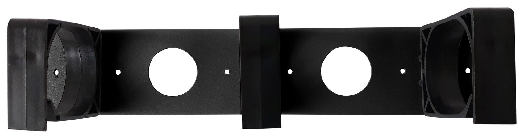 Pannello Passacavi 1U per Armadio 10'' Nero