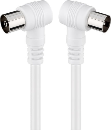 Cavo Antenna TV M/F 1,5 mt angolato 90&deg