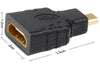 Adattatore HDMI Femmina a Micro HDMI Tipo D Maschio