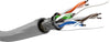 Matassa F/UTP Cavo Cat.5E CCA 100m Flessibile Grigio