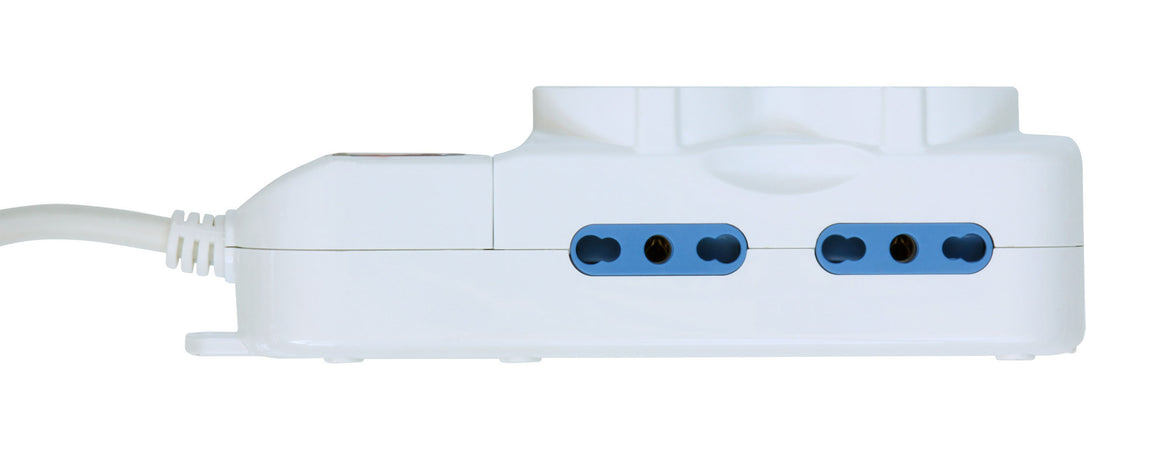 Multipresa 4 Posti Italiana Bipasso / 2 Schuko
