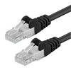 Cavo di rete Patch in CCA Cat. 6 Nero UTP 5 mt