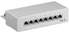 Pannello Patch 8 Porte Cat. 6 STP Grigio
