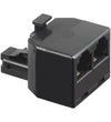 Accoppiatore telefonico duplex 6P4C M a 2x 6P4C F