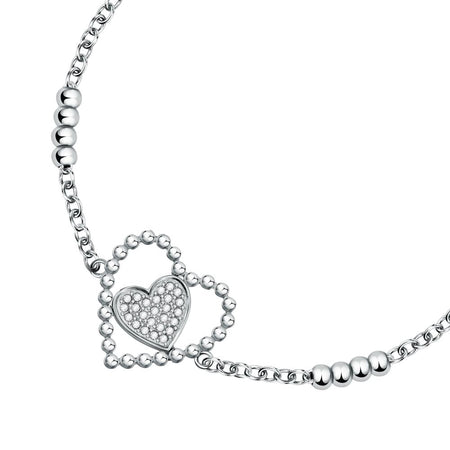 Bracciale MORELLATO donna Dolcevita acciaio cuori - 16/19 cm