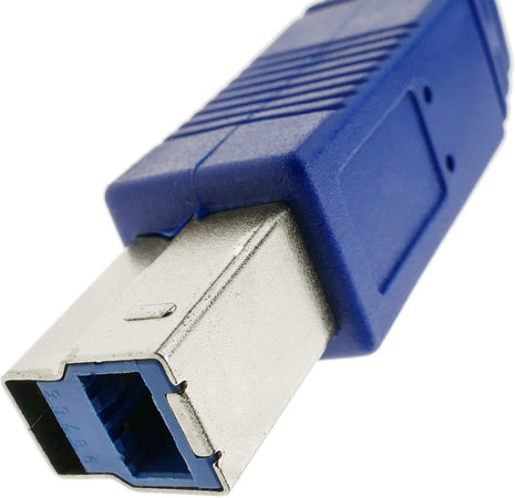 Cavo USB 3.2 Superspeed A maschio/B maschio 0,5 m blu