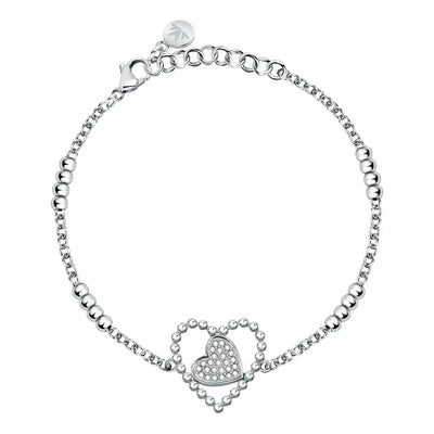 Bracciale MORELLATO donna Dolcevita acciaio cuori - 16/19 cm