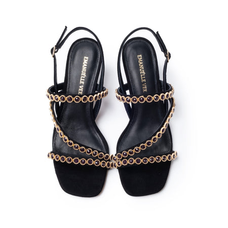 Emanuelle Vee sandali donna Rosita black 230 12
