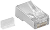 Plug Cat. 5E RJ45 per Cavo Tondo STP con Inseritore