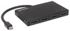 Splitter Hub Mini DisplayPort a 4 porte DisplayPort con MST