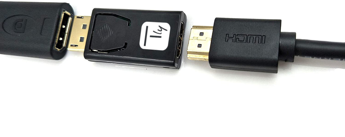 Adattatore Convertitore da DisplayPort DP 1.2 a HDMI 4K 60Hz Nero