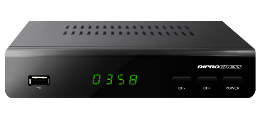 Decoder Ricevitore Digitale Terrestre DVB-T2 H265/HEVC 10bit