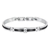 Bracciale MORELLATO Urban bangle acciaio / nero