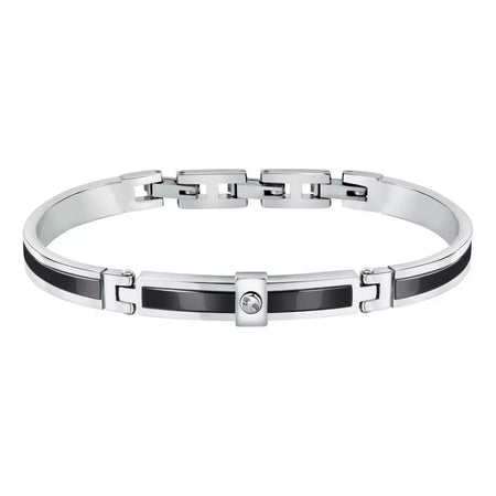 Bracciale MORELLATO Urban bangle acciaio / nero