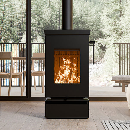 Thermorossi Stufa a Legna Zen W 9 kW