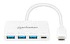 Hub USB 3.2 Gen 1 con 3 porte USB-A e 1 porta USB-C&trade Power Delivery