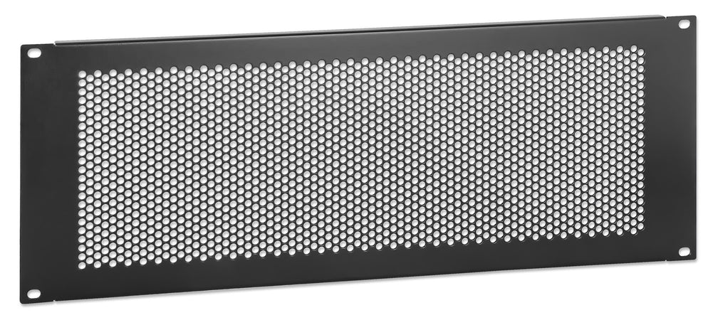 Pannello Cieco Ventilato per Armadi Rack 19'' 4U Nero