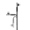 Cavo USB-C&trade Maschio Angolato a USB-C&trade Dritto 2m