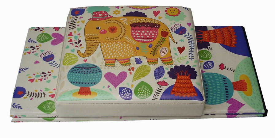 Biscottini Pouf Contenitore Biscottini Richiudibile Ecopelle Sgabello Poggiapiedi 32x32x60