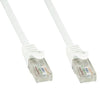 Cavo di rete Patch in CCA Cat.6 Bianco UTP 5m