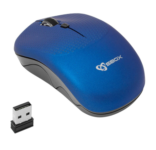 Mouse Wireless 1600dpi WM-106BL Blueberry Blu