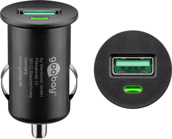 Caricatore USB da auto Quick Charge 3.0 2.4A 18Watt