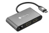 Docking Station USB-C&trade SuperSpeed Multiporta USB HDMI VGA RJ45 MicroSD