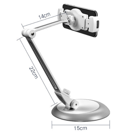 Supporto Universale da Tavolo per Smartphone e Tablet fino a 10''