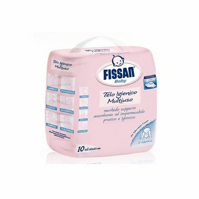 Fissan teli igienici 60x60 cm 10 pezzi