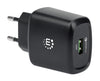 Caricatore USB da Muro QC3.0 18W Quick Charge&trade Nero