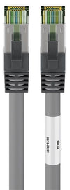 Cavo di rete Patch in rame Cat. 8.1 Grigio SFTP LSZH 1m