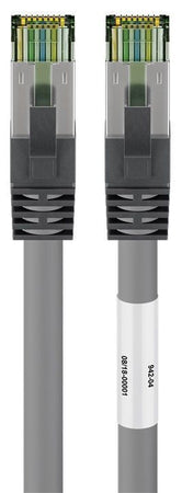 Cavo di rete Patch in rame Cat. 8.1 Grigio SFTP LSZH 1m