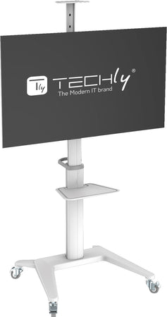 Supporto da Pavimento per TV da 37'' a 70'' Bianco