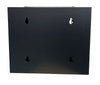 Armadio Rack 10'' a Muro 6 Unità Pannelli Asportabili Nero