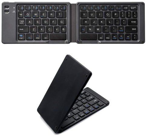 Tastiera Pieghevole Bluetooth USB per Tablet Smartphone