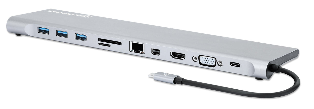 Docking Station USB-C&trade 11-in-1 triplo monitor con MST