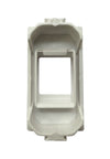 Adattatore Frutti RJ45 Ticino Matix Antibatterico Bianco