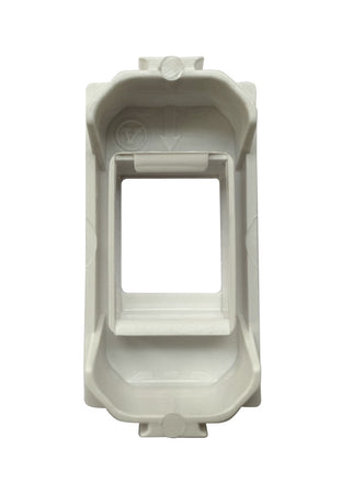 Adattatore Frutti RJ45 Ticino Matix Antibatterico Bianco