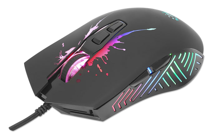 Mouse ottico Gaming LED RGB con cavo USB
