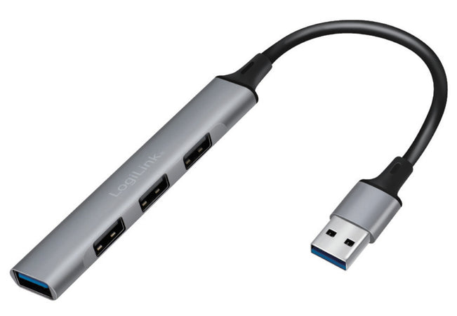 Hub USB 3.0 Ultra Slim a 4 Porte Ingresso USB-A