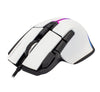 Mouse Gaming RGB USB 12000 dpi 9 Tasti Bianco Marrok