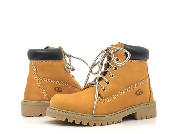 GRUNLAND Scarponcino bambino Rock Ocra
