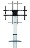 Supporto a Pavimento con Mensola Trolley TV LCD/LED 37-86''