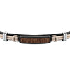 Bracciale SECTOR uomo Wood string beige - 22 cm