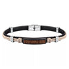 Bracciale SECTOR uomo Wood string beige - 22 cm